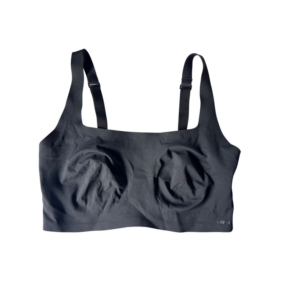 SKIMS Fits Naked Scoop Neck Bralette Onyx Black Size S-DD